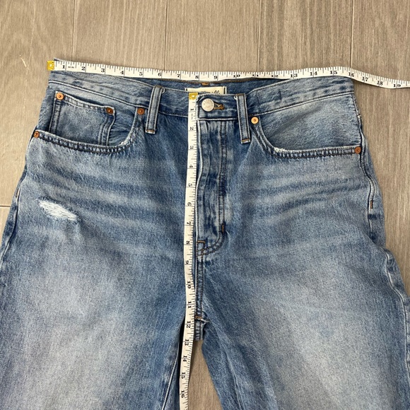 Madewell The Dadjean Duane Wash Ripped Edition Dad Jeans 90s Vintage Inspired 27 - Picture 15 of 16